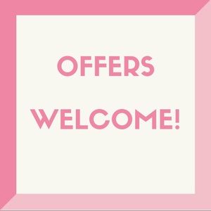 Reasonable offers always welcomed!❤️😘